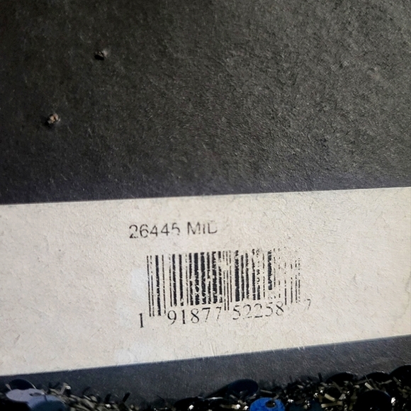 NWT Ieena for Mac Duggal 26445 Long Sleeve Sequin Gown in Midnight Sz 4 - Picture 11 of 13